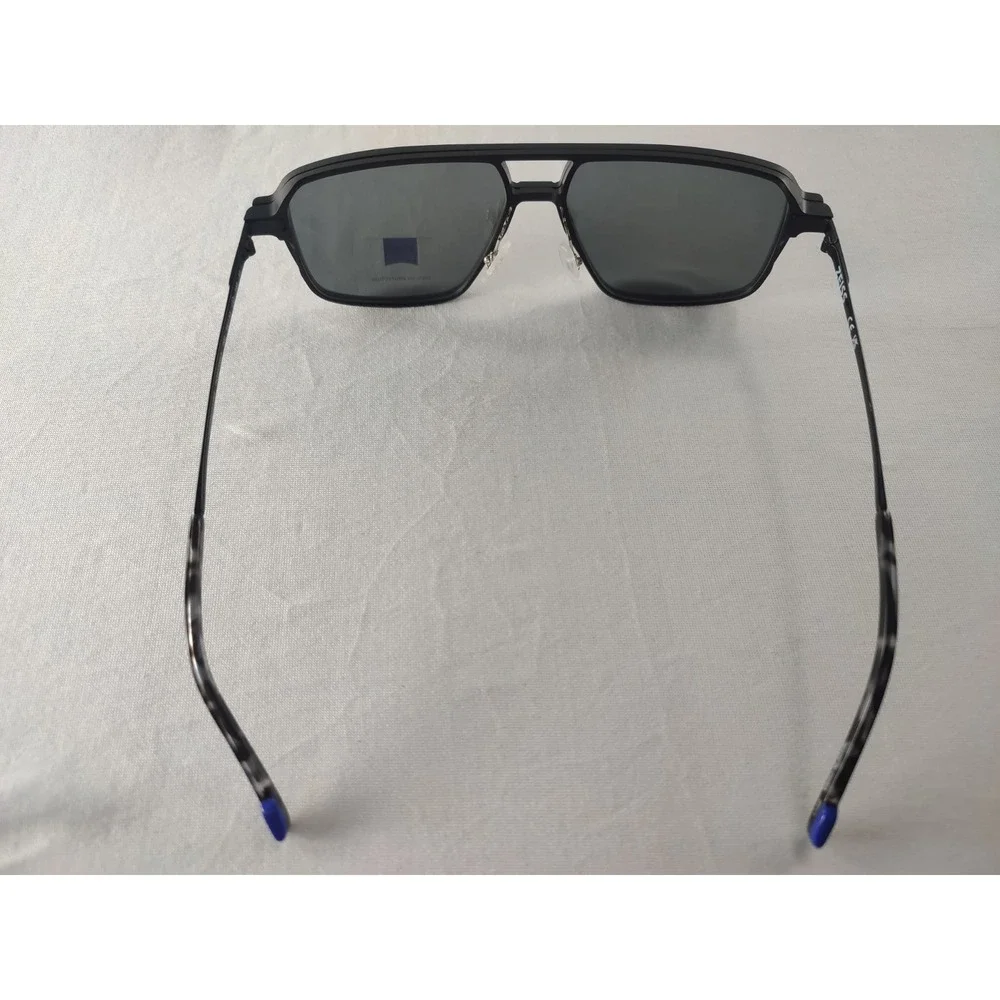 Zeiss ZS23123SLP Sunglasses Matte Black 56-14-140 Navigator with Clip-on NIB
